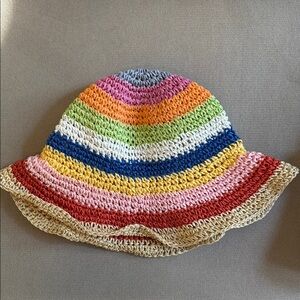 Colorful Striped Sun Hat